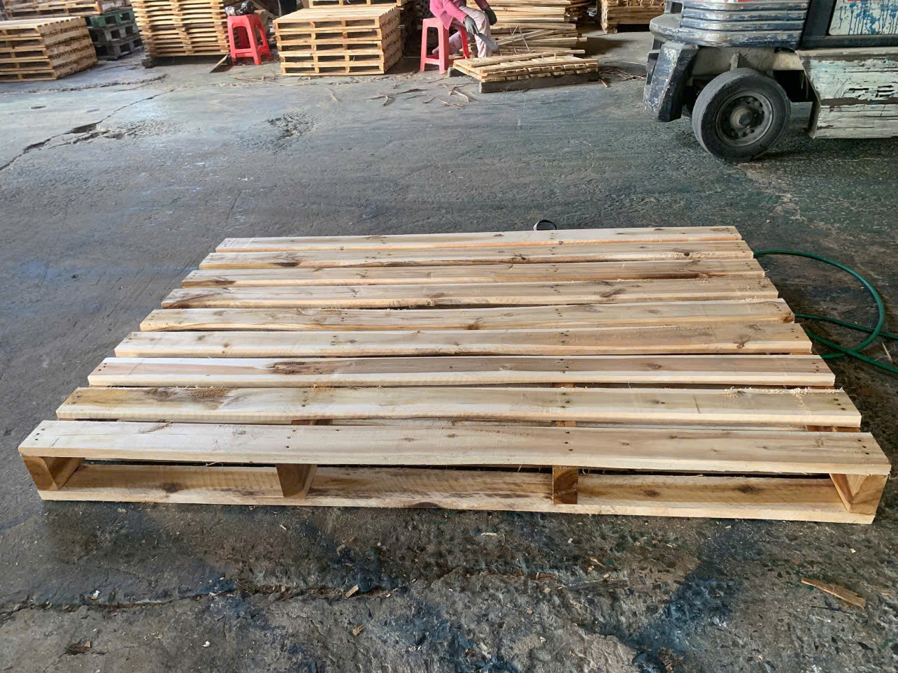 Sản Xuất Pallet Gỗ 1200x1800 - 2 mặt - Sản Xuất Pallet Gỗ Đồng Nai